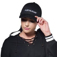 FURTALK Women Ponytail Cotton Baseball Cap with FURTALK CAP Logo Drop Shipping HTWL071
