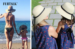 FURTALK SUN HAT--A BEST GIFT BETWEEN MOTHERS AND KIDS