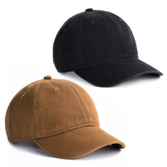 FURTALK Toddler Baseball Hat Kids Boys Girls Adjustable Washed Cotton Baseball Cap with Ponytail