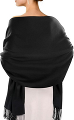 FURTALK Women's Scarf Pashmina Shawls and Wraps for Evening Dress Wedding Bride Bridesmaid Gifts Winter Scarves