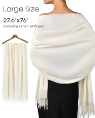FURTALK Winter Scarf for Women Pashmina Shawl Wraps Cashmere Feel Warm Fashion Blanket Scarves