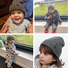 FURTALK Toddler Beanie Baby Boys Girls Beanies Kids Knit Winter Hats