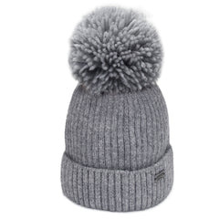 FURTALK Kids Winter Yarn Bobble Hat Drop Shipping A051