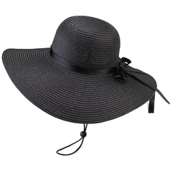 FURTALK Women Summer Wide Brim Sun Beach Hat with Ribbon  Drop Shipping SH024