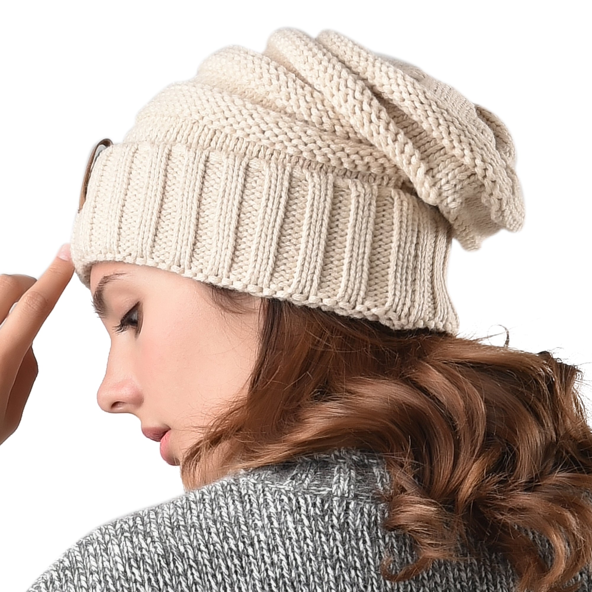 FURTALK Women Winter Slouchy Beanies Hat Drop Shipping  A047