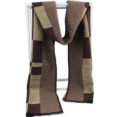 FURTALK Men Winter Cashmere Scarf Customize SFFW003