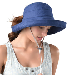 FURTALK Women Ponytail Beach Bucket Sun Hats  Drop Shipping SH045