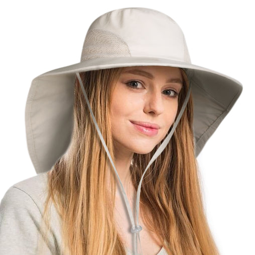 FURTALK Summer Ponytail Wide Brim Sun hat Outdoor Drop Shipping AD013