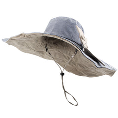 FURTALK Women Summer Wide Brim Beach Hats Reversible Drop Shipping SH014