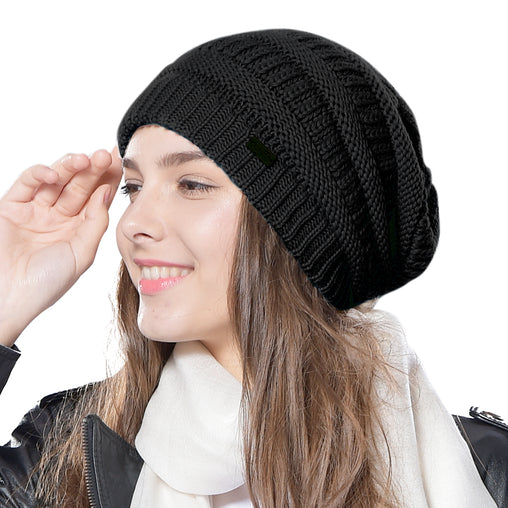 FURTALK Women  Winter Slouchy Beanie Hat Wool Acylic Blended Drop Shipping HTWL037