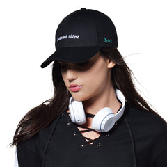 FURTALK Women Messy Bun Dad Hat Leave Me Alone Drop Shipping HTWL068