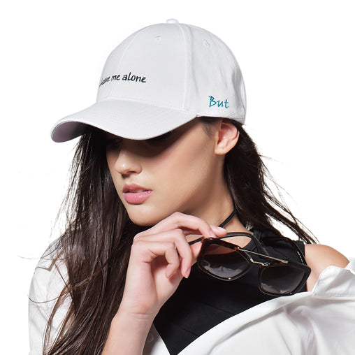 FURTALK Women Messy Bun Dad Hat Leave Me Alone Drop Shipping HTWL068