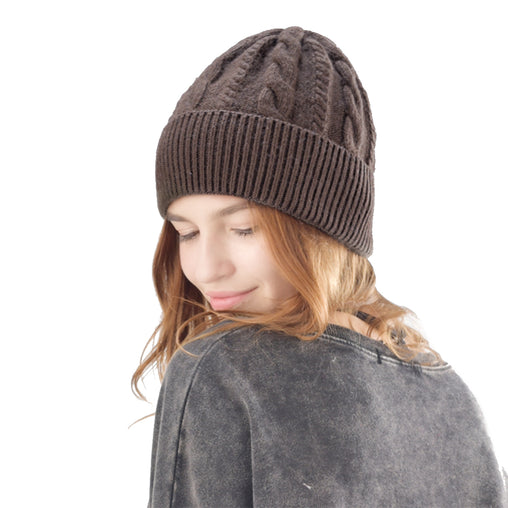 FURTALK Women Winter Beanie Hat  Wool Blended Drop Shipping B006