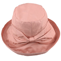 FURTALK Women Sun Bucket Hat Bowknot Drop Shipping SH008