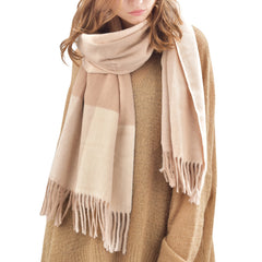 FURTALK Winter Women Cashmere Handfeeling Scarf  Drop Shipping SFFW011