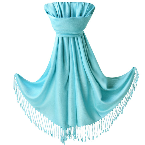 FURTALK Cashmere Feel Wedding Scarf Shawl AD060