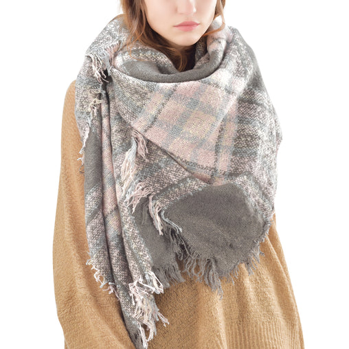 FURTALK Winter Women Cashmere Hand Feeling Scarf  Dropping Shipping SFWL021