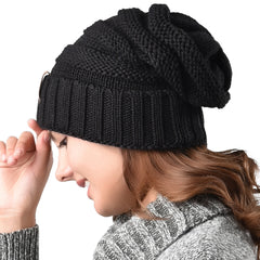 FURTALK Women Winter Slouchy Beanies Hat Drop Shipping  A047