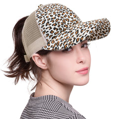 FURTALK Women Ponytail Baseball Cap Double Opeaning Drop Shipping HTPU006