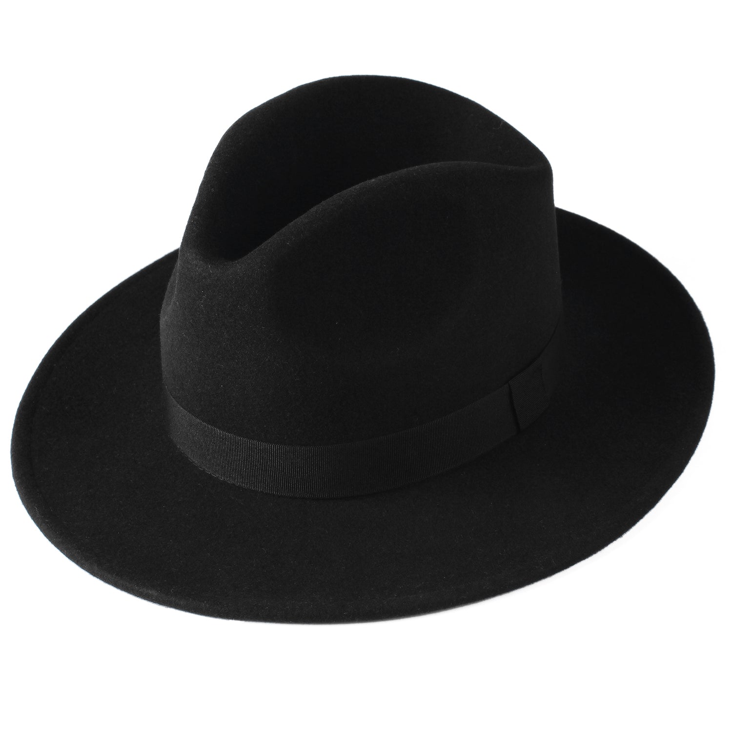 FURTALK Fedora Hats for Men Women 100% Australian Wool Felt Wide Brim