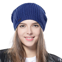 FURTALK Woman Knitted  Slouchy Beanie Hat HTWL044