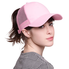 FURTALK Women Ponytail Baseball Cap Double Opeaning Drop Shipping HTPU006