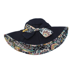 FURTALK Women Summer Sun Buckect Hat Bow Fora Droping Shipping SH004