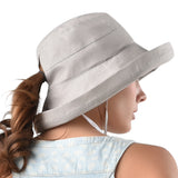 FURTALK Women Ponytail Beach Bucket Sun Hats  Drop Shipping SH045