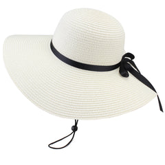 FURTALK Women Summer Wide Brim Sun Beach Hat with Ribbon  Drop Shipping SH024