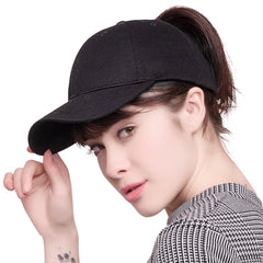 FURTALK Summer Women Messy Bun Dad Hat  Drop Shipping HTPU007