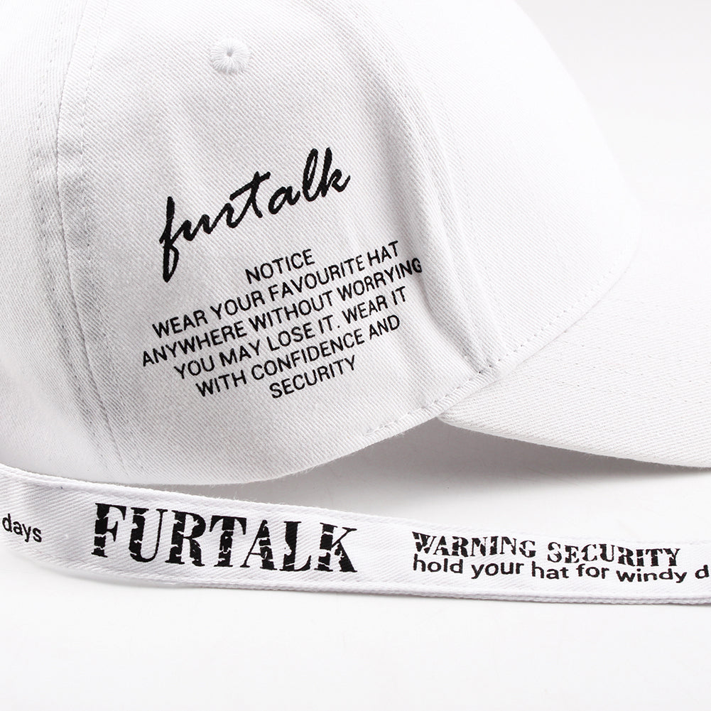 Se internettet Trafik Busk FURTALK Women Messy Bun Baseball Cap with FURTALK Logo Drop Shipping H