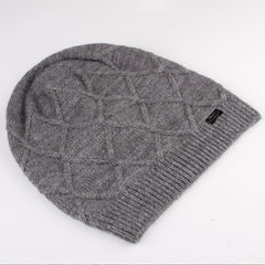 FURTALK Women Winter Slouchy Beanies Hat Diamond Pattern Customize AD015