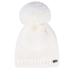 FURTALK Winter Women  Yarn Pom Pom HAT HTWL095