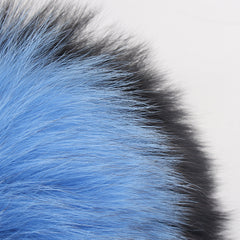 Real Fox Fur Pom Pom Snap Style Drop Shipping