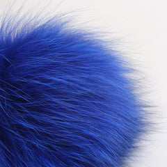 Real Fox Fur Pom Pom Snap Style Drop Shipping