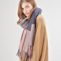 FURTALK Winter Women Cashmere Handfeeling Scarf  Drop Shipping SFFW011