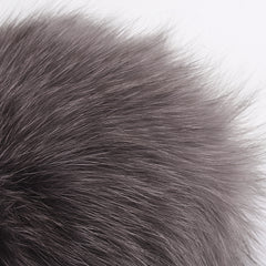 Real Fox Fur Pom Pom Snap Style Drop Shipping