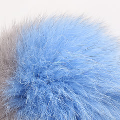 Real Fox Fur Pom Pom Snap Style Drop Shipping