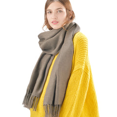 FURTALK women winter scarf cashmere wool poncho scarves luxury brand for girls SFFW005