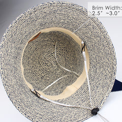 FURTALK Women Summer Straw Beach Sun Hat Wide Ribbon  Drop Shipping SH020