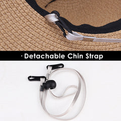 FURTALK Women Summer Paper Straw Sun Hat  Narrow  Brim Parents- Child  Drop Shipping SH022