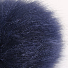 Real Fox Fur Pom Pom Snap Style Drop Shipping