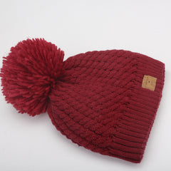 FURTALK Child Winter Yarn Bobble Hat Drop Shipping CH019