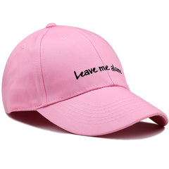 FURTALK Women Messy Bun Dad Hat Leave Me Alone Drop Shipping HTWL068