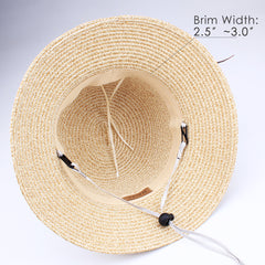 FURTALK Women Summer Straw Beach Sun Hat Wide Ribbon  Drop Shipping SH020