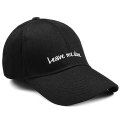 FURTALK Women Messy Bun Dad Hat Leave Me Alone Drop Shipping HTWL068