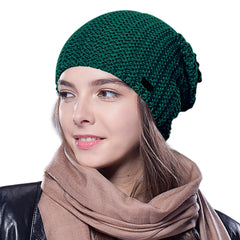 FURTALK Woman Knitted Beanie Hat HTWL045