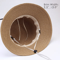 FURTALK Women Summer Straw Beach Sun Hat Wide Ribbon  Drop Shipping SH020