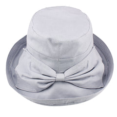 FURTALK Women Sun Bucket Hat Bowknot Drop Shipping SH008