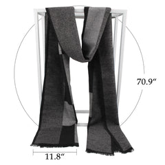 FURTALK Men Winter Cashmere Scarf Customize SFFW003